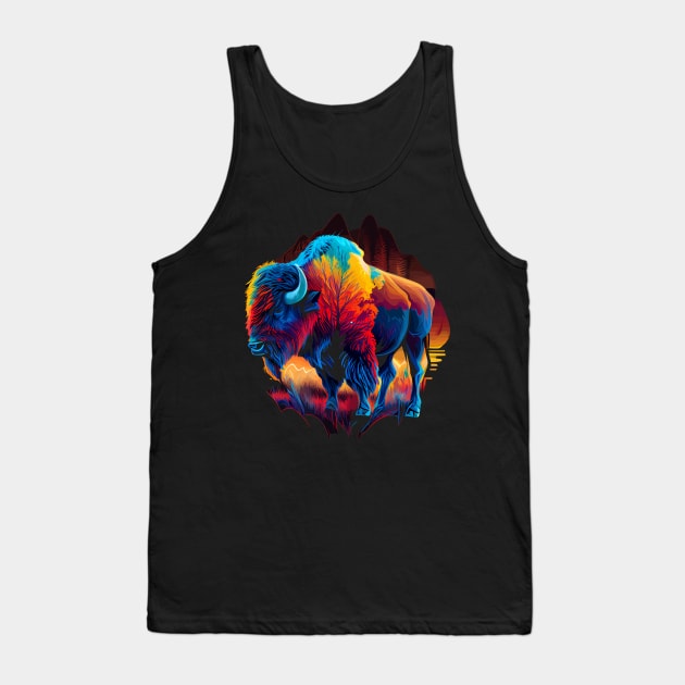 Bison Tank Top by JH Mart